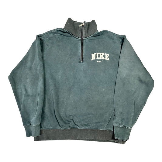 (L) Y2K Nike Quarter Zip Sweatshirt