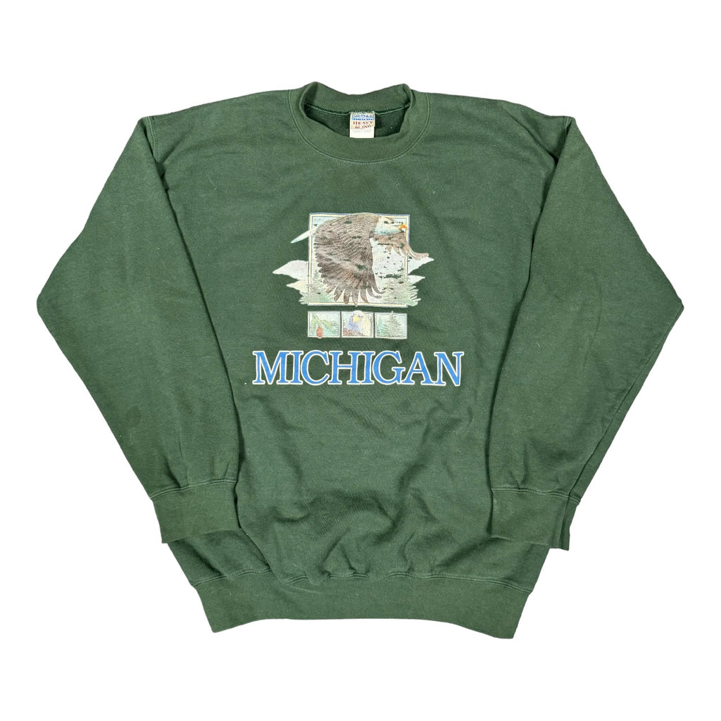 90s Michigan Nature Crewneck Sweatshirt