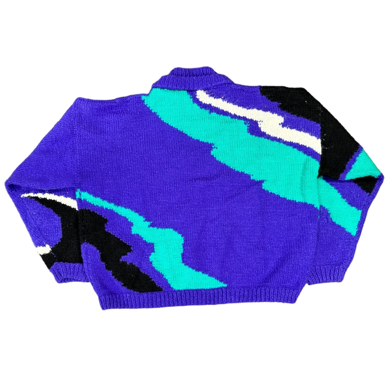 (L) 80s Abstract Sweater