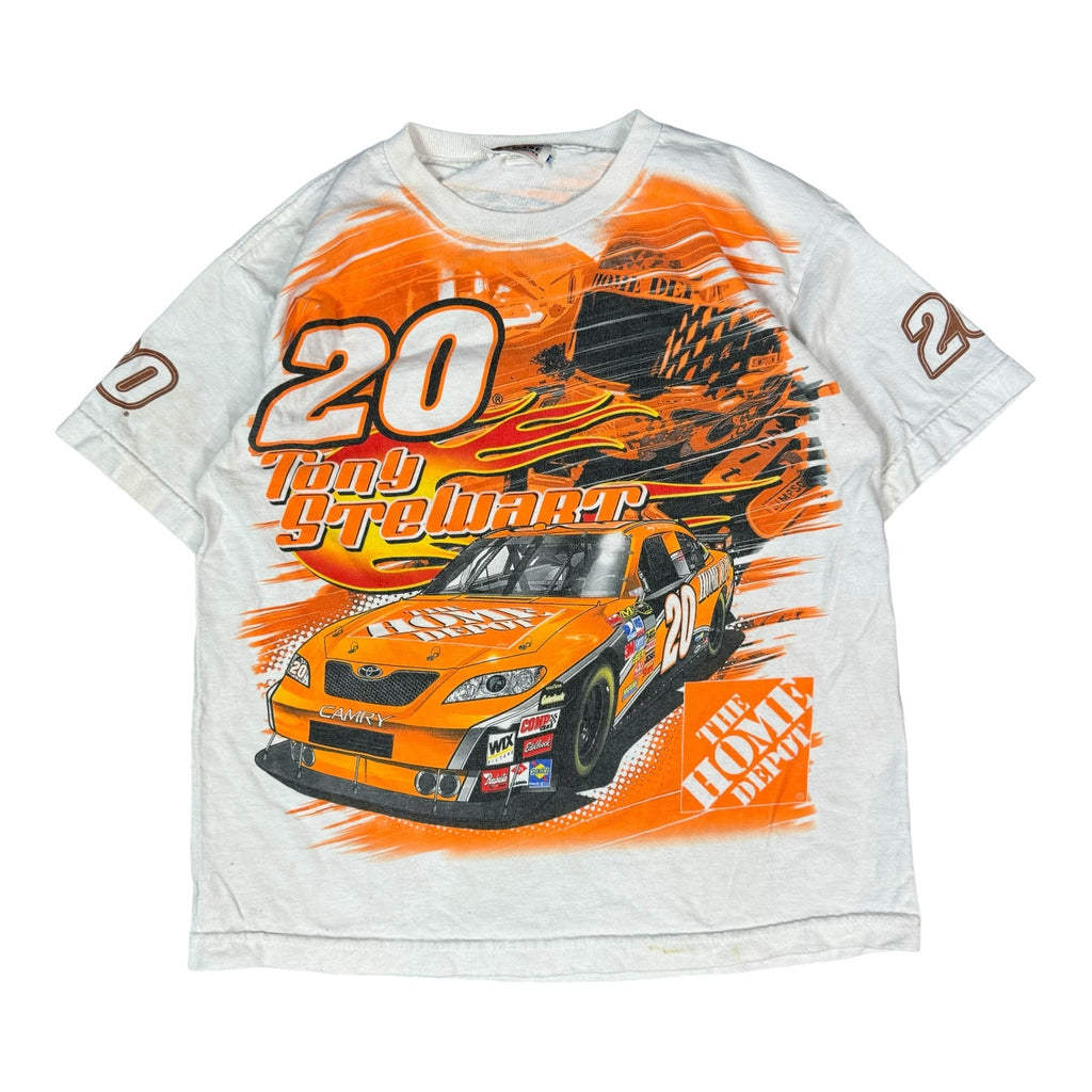 (S) Y2K NASCAR Home Depot T-shirt