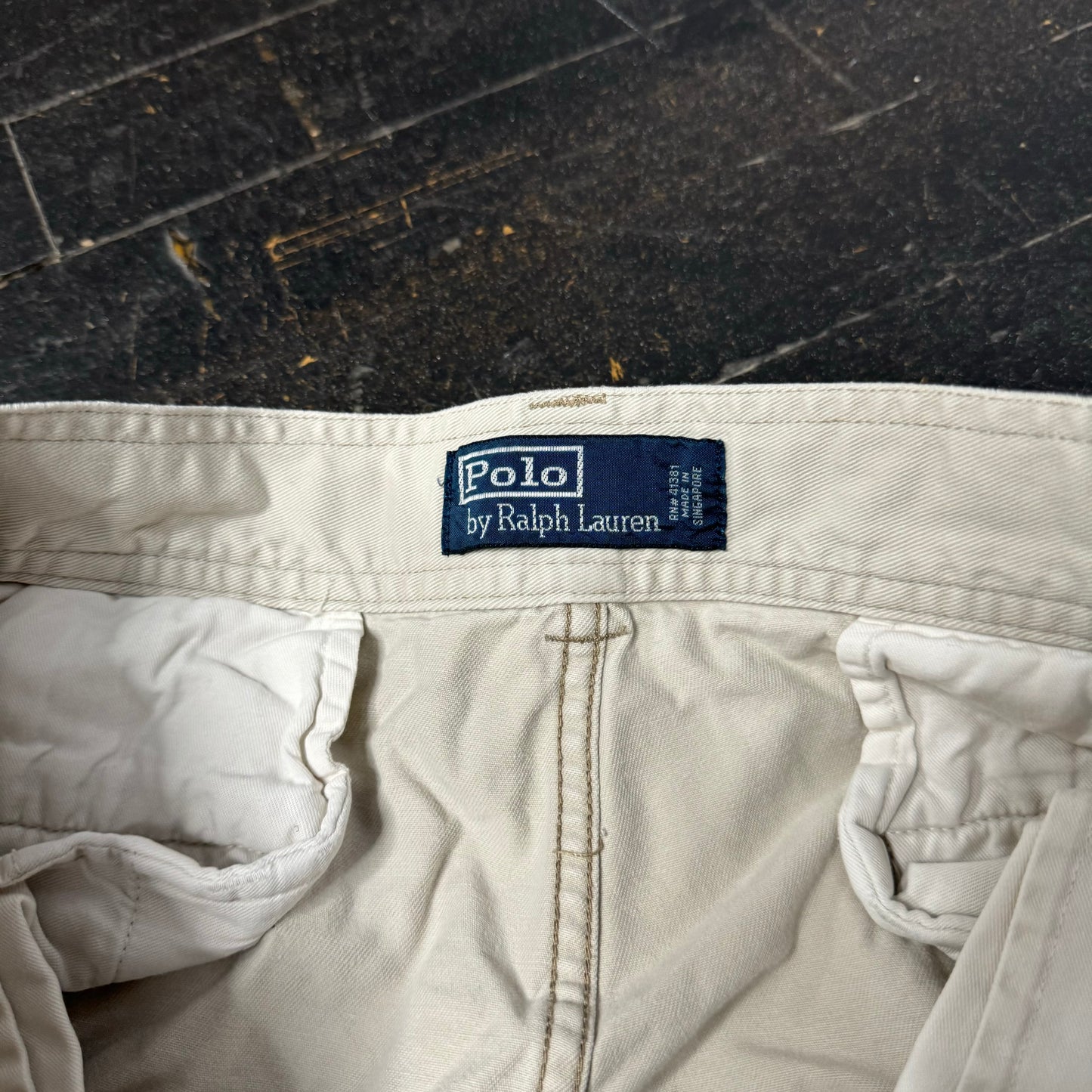 (33) Y2K Polo Cargo Shorts