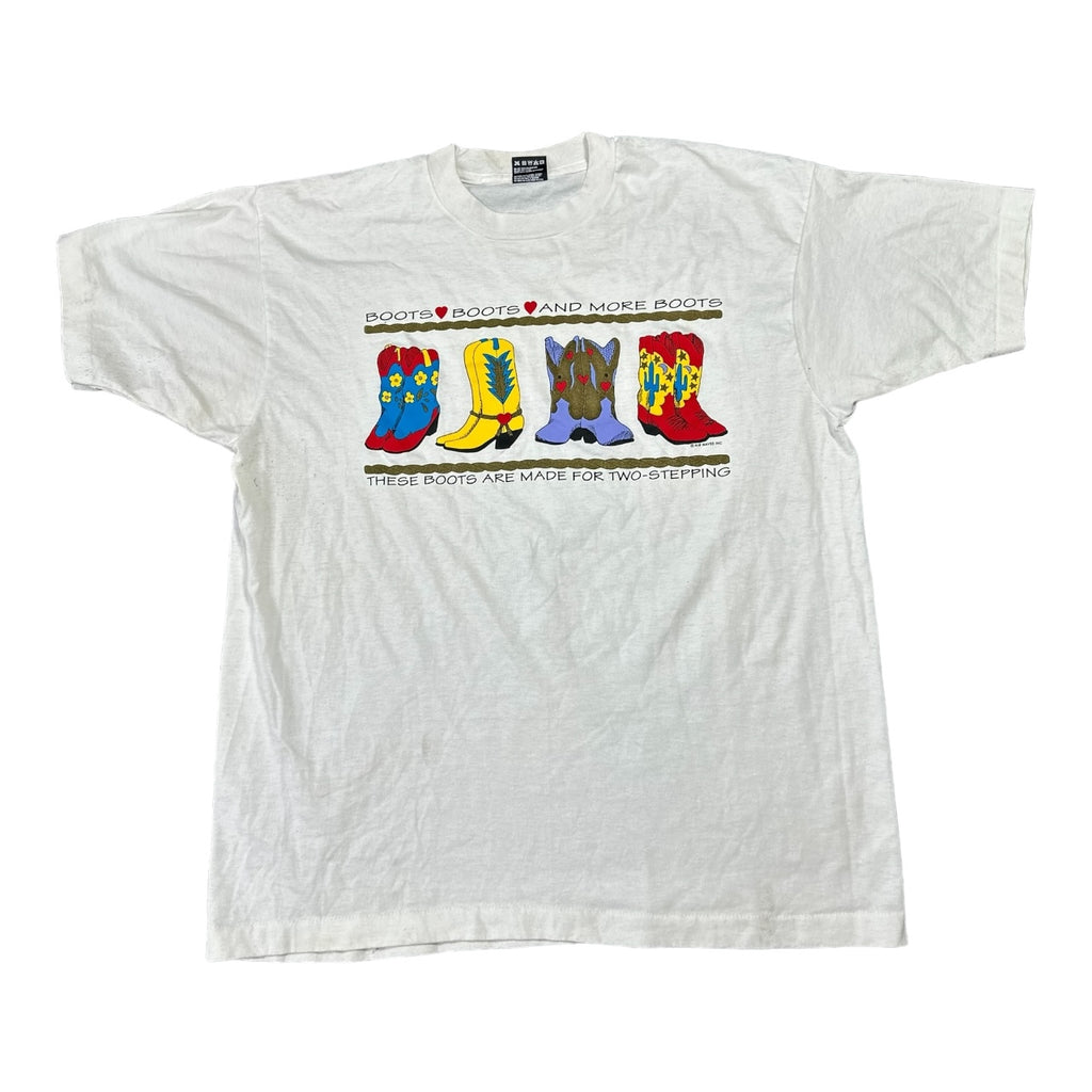 90s Cowboy Boots T-shirt