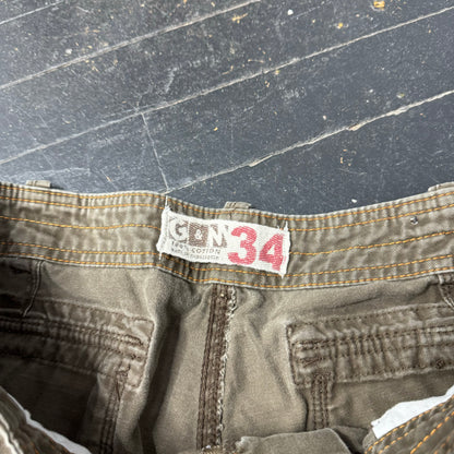 (34) Y2K Cargo Shorts