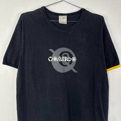 (L) Y2K Nike 8 Ball Ringer T-shirt