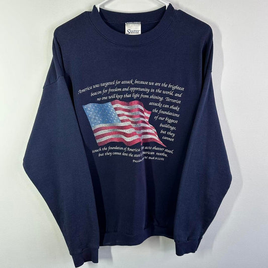 (XL) Y2K American Crewneck Sweatshirt