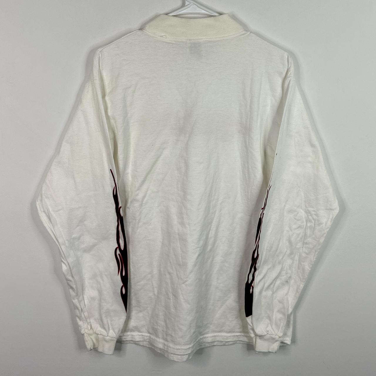 (L) 90s Flames Long Sleeve Shirt