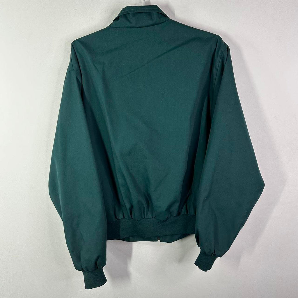 (L) 80s Green Collared Jacket