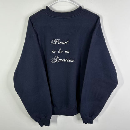 (L) Y2K Army Dad Crewneck Sweatshirt