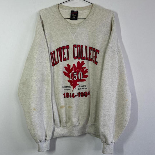 (XXL) 90s Olivet College Crewneck Sweatshirt