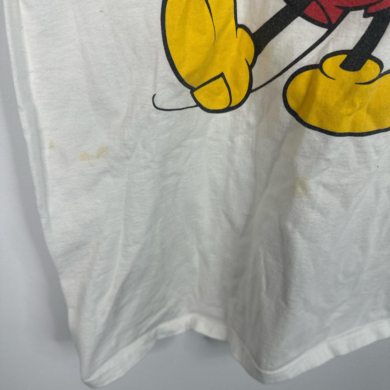 (XL) 80s Disney Mickey Ringer T-shirt