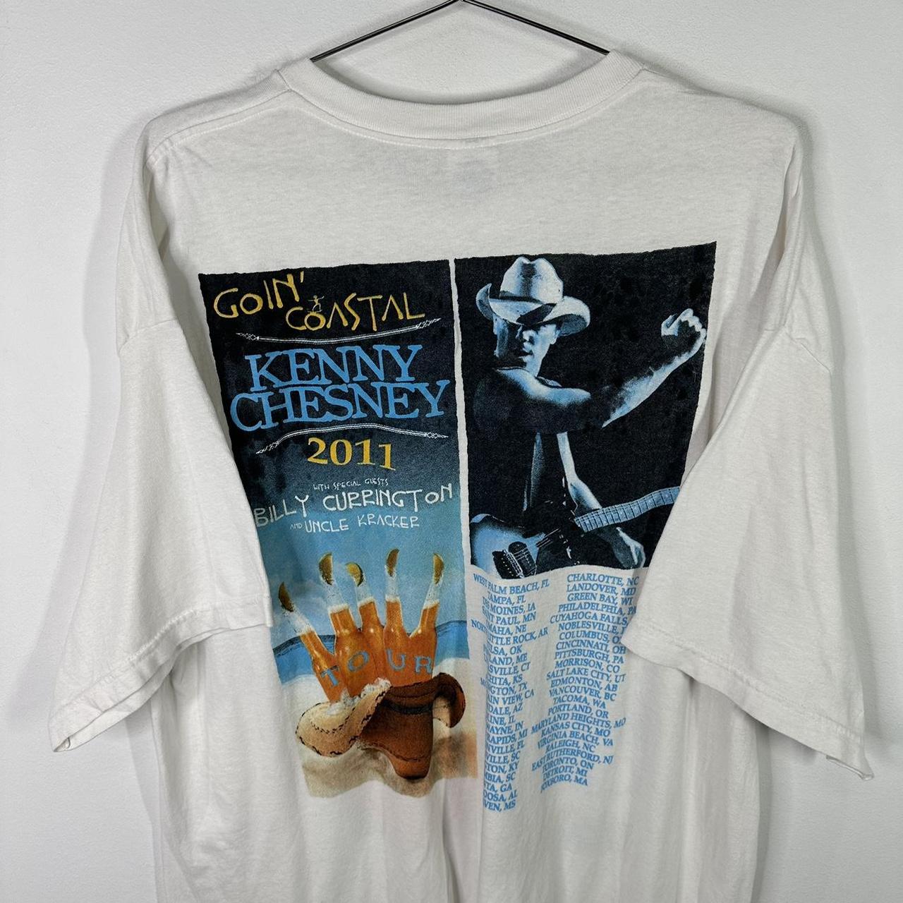 (2XL) Y2K Kenny Chesney Tour T-shirt