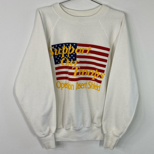 (L) 90s Desert Shield Crewneck Sweatshirt