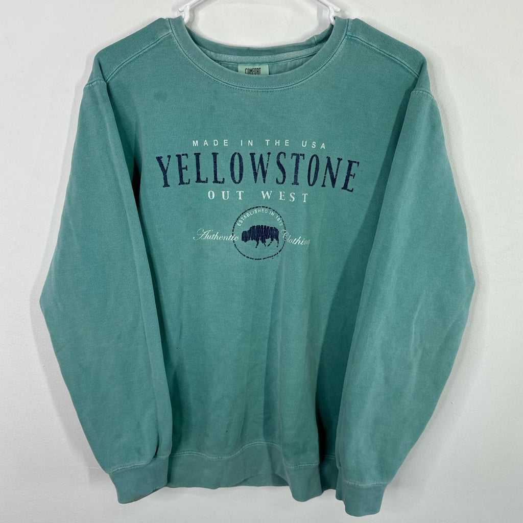 (S) Y2K Yellowstone Crewneck Sweatshirt