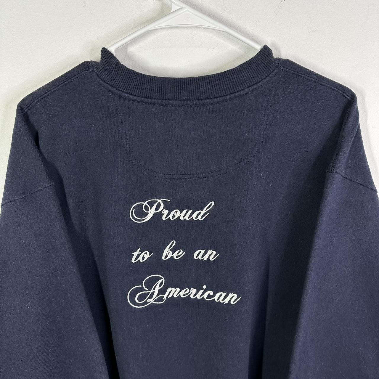 (L) Y2K Army Dad Crewneck Sweatshirt