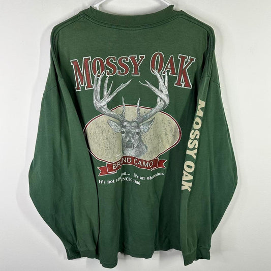 (XL) Vintage 90s Mossy Oak Long Sleeve Shirt