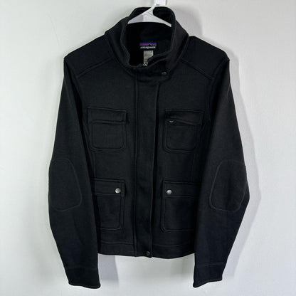 (S) Y2K Patagonia Black Zip Up Jacket