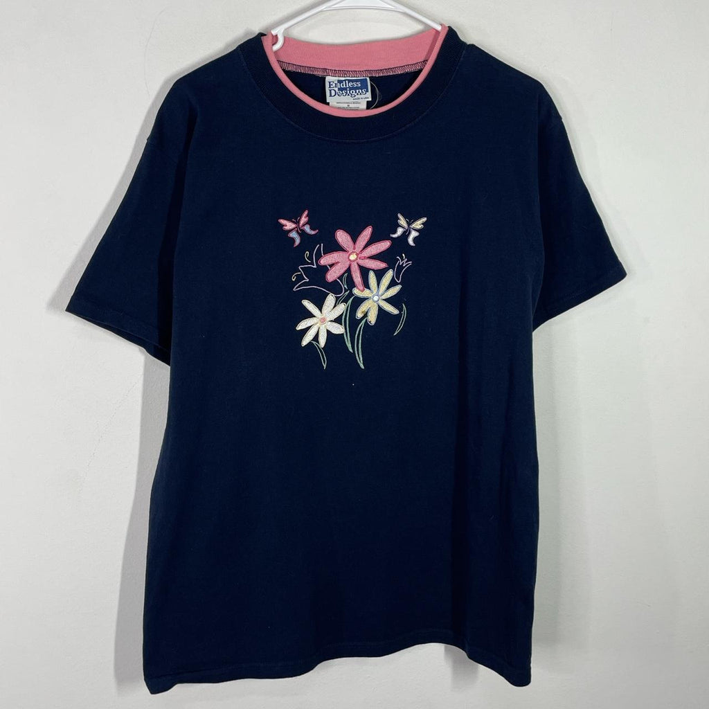 (M) 90s Butterfly T-shirt